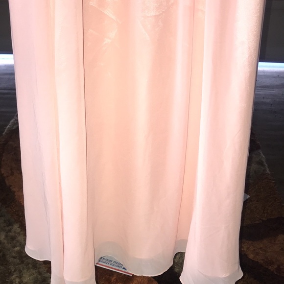 “Cinderella Divine”Peach Chiffon Gown - Picture 4 of 8